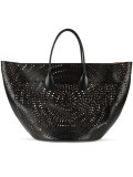 oversized perforated tote