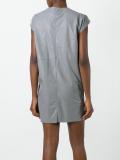 panelled mini dress