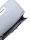 embellished perforated clutch