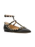 'Rockstud'平底鞋