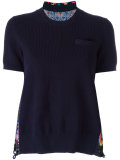 knitted crochet lace top