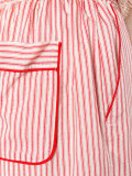 striped wide leg trousers