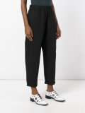 tailored cropped trousers
