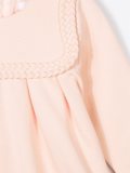 woven detail dress