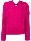 cable knit jumper