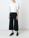 textured round neck top