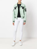 W letters jacket