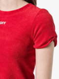 double bow short-sleeve top