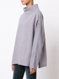 wide neck sweatshirt