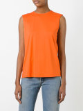 draped back top