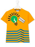 lightbulb striped T-shirt