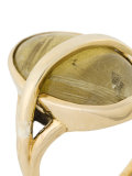 Stratum rutilated quartz ring