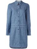 chambray shirt dress