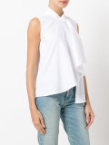 ruffled tank top