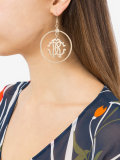 monogram logo hoop