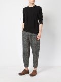 printed drawstring trousers 