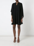 cape mini-dress 