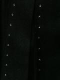 Crystal Embellished Pleated Virgin Wool Skirt