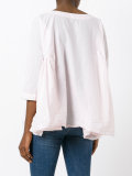 ruffle-detail blouse