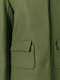 single breasted cropped jacket