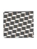 geometric pattern flat wallet