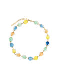 marble charm necklace