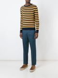 straight leg tailored trousers