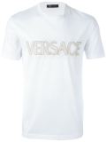 embroidered logo print T-shirt