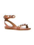 studded flat sandals