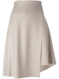 asymmetric wrap skirt