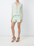 silk blouse