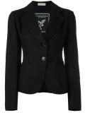 one button blazer