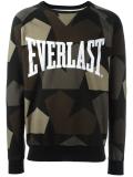 camouflage print sweatshirt