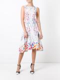 printed sleeveless dress