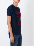 emote print T-shirt