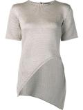 'Beatriz' asymmetrical hem top