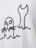 sketch print T-shirt