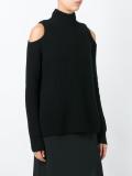 cold shoulder jumper