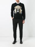 ethnic print jumper