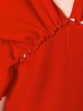 ruffled detail dress