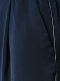 satin cropped trousers