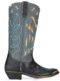 stitched Texan boots