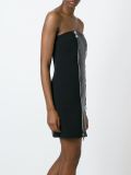 strapless mini dress