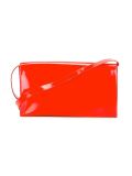 varnished shoulder bag