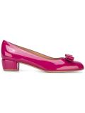 mid-heel ornament pumps
