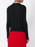 embellished collar jumper
