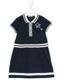 striped polo dress