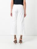 bell bottom cropped trousers