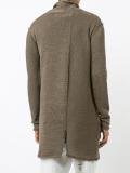 oversized pocket cardigan