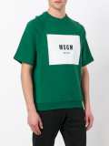 logo print sweatshirt 